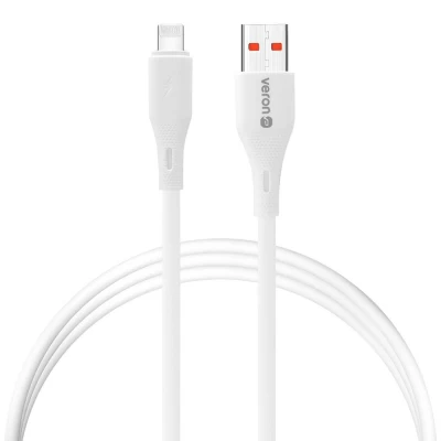 Silicone Cable Lightning 27W (1m) — Veron SL-X82 — White
