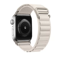 Ремінець Alpine Loop Design Apple Watch 38 mm 40 mm 41 mm — Starlight