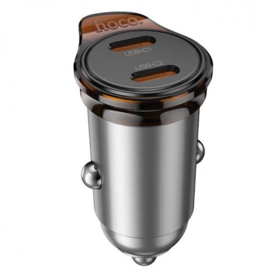 Car Charger | 45W | PD | 2 USB-C — Hoco NZ16B