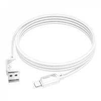 Кабель Lightning 2.4A (1m) Hoco X113 — White