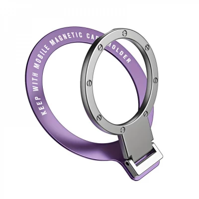 Підставка для телефону — Ring With Magsafe ; Colorful — Purple Підставка для телефону — Ring With Magsafe ; Colorful — Purple
