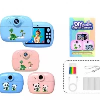 Фотоаппарат детский Y80 — Panda Pink