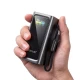 Power Bank 20000 | 100W fast charging power bank with cable and TFT display metal gray Acefast M33 Power Bank 20000 | 100W fast charging power bank with cable and TFT display metal gray Acefast M33