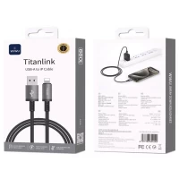 Кабель Lightning 2.4A (1m) — WiWU Titanlink Wi-C055 A-L