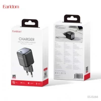 Home Charger 45W GaN PD Earldom ES-EU64 — Black
