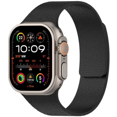 Ремінець Magic Silicon Apple Watch 38 mm 40 mm 41 mm — Black