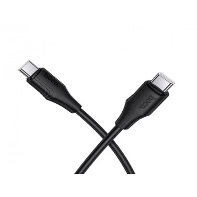 Кабель USB C to C 60W (1m) — Hoco X124 — Black