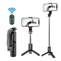 Monopod Tripod |  Q10 |  Aluminum Alloy mini Button Bluetooth