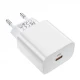 Home Charger 30W PD C to Lightning Cable (1m) Hoco C76A Pro — White