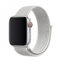 Ремінець Nylon Loop Apple Watch 38 mm 40 mm 41 mm — White