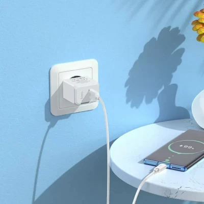 Home Charger 2.1A 1U Hoco CS11A — White