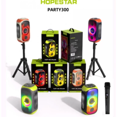 §Портативна колонка — Hopestar Party 300  — Black&Yellow