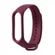 Ремінець Silicone Sport Band Xiaomi Mi Band 5 6 7 — Dark Red