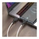 Силіконовий кабель USB-C 3 А (1 м) — Hoco X90 Cool — Black