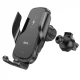 Car Holder Hoco CA202 Plus Enlightener infrared induction wireless charing — black Car Holder Hoco CA202 Plus Enlightener infrared induction wireless charing — black
