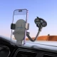 Car Holder Hoco H20 Mighty one-button (windshield) — Black Car Holder Hoco H20 Mighty one-button (windshield) — Black