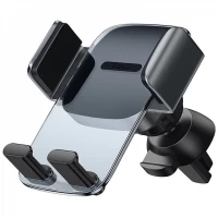 Розсувний автотримач Baseus (SUYK000101) Easy Control Pro, на повітропровід — SUYK000101 Black