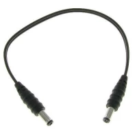 Male to Male 2.1mm x 5.5mm Plug DC Power Adapter Cable