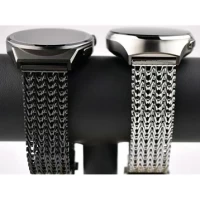 Ремінець W Metal Apple Watch 42 mm 44 mm 45 mm 49 mm Black