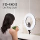 Лампа Кольцевая LED Veron FD-480 II LSD 96W White с зеркалом Лампа Кольцевая LED Veron FD-480 II LSD 96W White с зеркалом