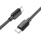 Кабель USB C to C 60W (1m) — Hoco X96 — Black Кабель USB C to C 60W (1m) — Hoco X96 — Black