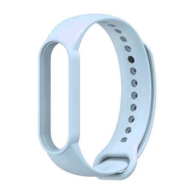 Ремінець Silicone Sport Band Xiaomi Mi Band 5 6 7 — Pale Blue