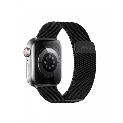 Ремінець Wiwu Wi-WB005  Apple Watch 42 44 45 49 mm — Black