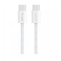 Cable USB C to C 60W (1m) Earldom EC-190C-C White