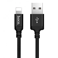 Кабель Lightning 2A (1m) Hoco X14 — Black
