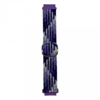 Ремінець Braided — Універсальний 20 mm — Purple Camouflage