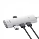USB-хаб Baseus WKQX0301 Lite Series, USB-A → 4 × USB 3.0, кабель 1 м — WKQX030101 Black