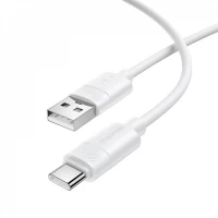 Кабель USB C 3A (1m) Borofone BX123 — White