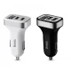 Car Charger | 15.5W | 2 USB | Digital Display — Hoco Z3 __ — White Car Charger | 15.5W | 2 USB | Digital Display — Hoco Z3 __ — White