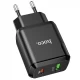 Home Charger | 20W | PD | QC3.0 — Hoco N5 — Black Home Charger | 20W | PD | QC3.0 — Hoco N5 — Black