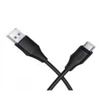 Кабель USB C 2.4A (1m) Hoco X124 — Black