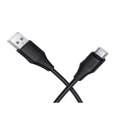 Кабель USB C 2.4A (1m) Hoco X124 — Black