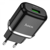 Home Charger | 18W | QC3.0 — Hoco N3 — Black