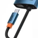 USB-хаб Baseus WKWG000003 Metal Gleam Series, USB-C → HDMI + 3 × USB 3.0 + PD + RJ45, 6 в 1 — Blue — WKWG000003 Blue USB-хаб Baseus WKWG000003 Metal Gleam Series, USB-C → HDMI + 3 × USB 3.0 + PD + RJ45, 6 в 1 — Blue — WKWG000003 Blue