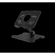Phone & Tablet Stand — Desktop Biaxial Foldable Metal Grey K-605