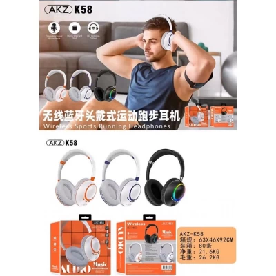 Навушники Bluetooth — AKZ-K58 — Black Навушники Bluetooth — AKZ-K58 — Black