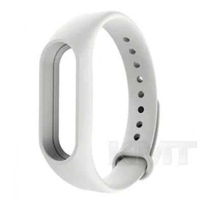 Ремінець Silicone Sport Band — Xiaomi Mi Band 3 ; 4 — White