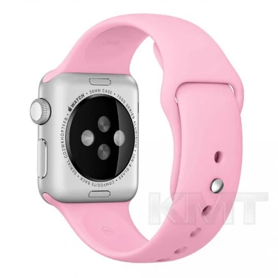 Ремінець Sport Band Apple Watch 38 mm 40 mm 41 mm — Light Pink (6)