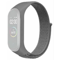 Ремінець Nylon Xiaomi Mi Band 5 6 7 — Grey