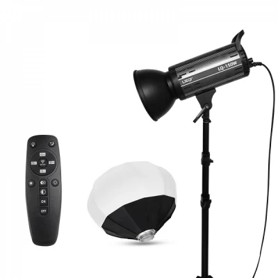 комплект сферичиский софтбокс прожектор штатив LED LIEQI LQ-150, 200W (3200k-5600k) Double color комплект сферичиский софтбокс прожектор штатив LED LIEQI LQ-150, 200W (3200k-5600k) Double color