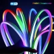 LED лента RGB Neon Rope 10м c пультом IP67