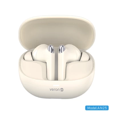Bluetooth гарнітура TWS — Veron - AN25 ENC+ANC Bluetooth гарнітура TWS — Veron - AN25 ENC+ANC
