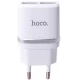 Home Charger 2.4A 2U Micro Cable (1m) Hoco C12 White Home Charger 2.4A 2U Micro Cable (1m) Hoco C12 White
