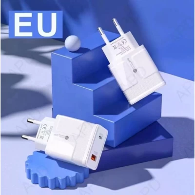 Home Charger 2A 1U1C — Original White