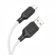 Кабель Micro 2.4A (1m) Hoco X90 Cool silicone — Black