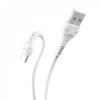 Кабель USB C 3A (1m) Hoco X37 — White Кабель USB C 3A (1m) Hoco X37 — White